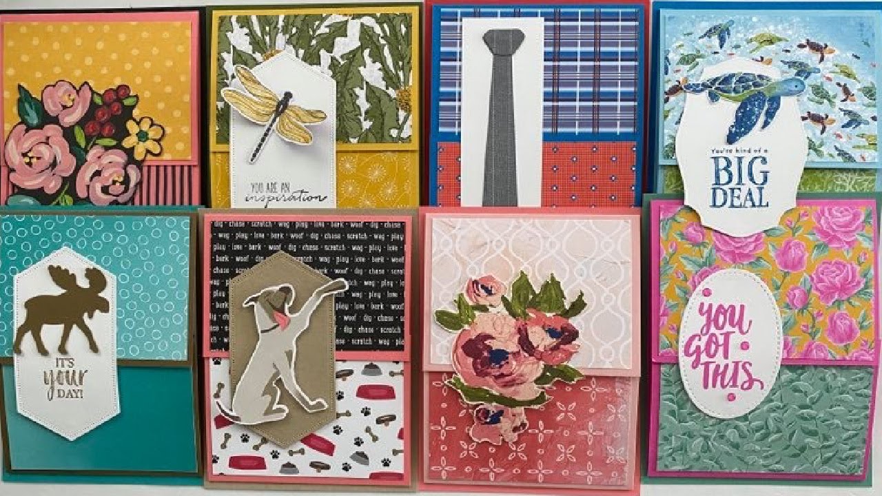 How to Make Fun Fold Cards Quickly for Any Occasion! YouTube