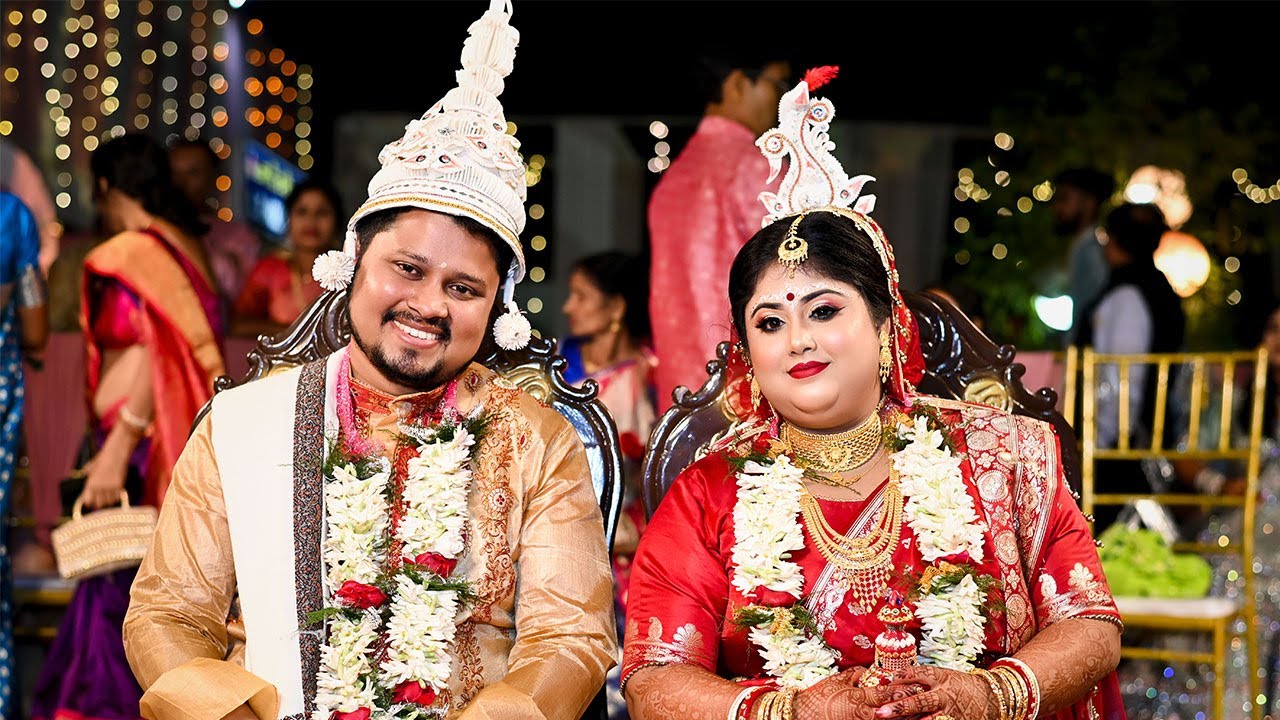 Namita & Kaustav's Spectacular Bengali Wedding A Joyful Celebration