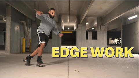 LEARN HOW TO SKATE ON YOUR EDGES | Beginner Edge Work