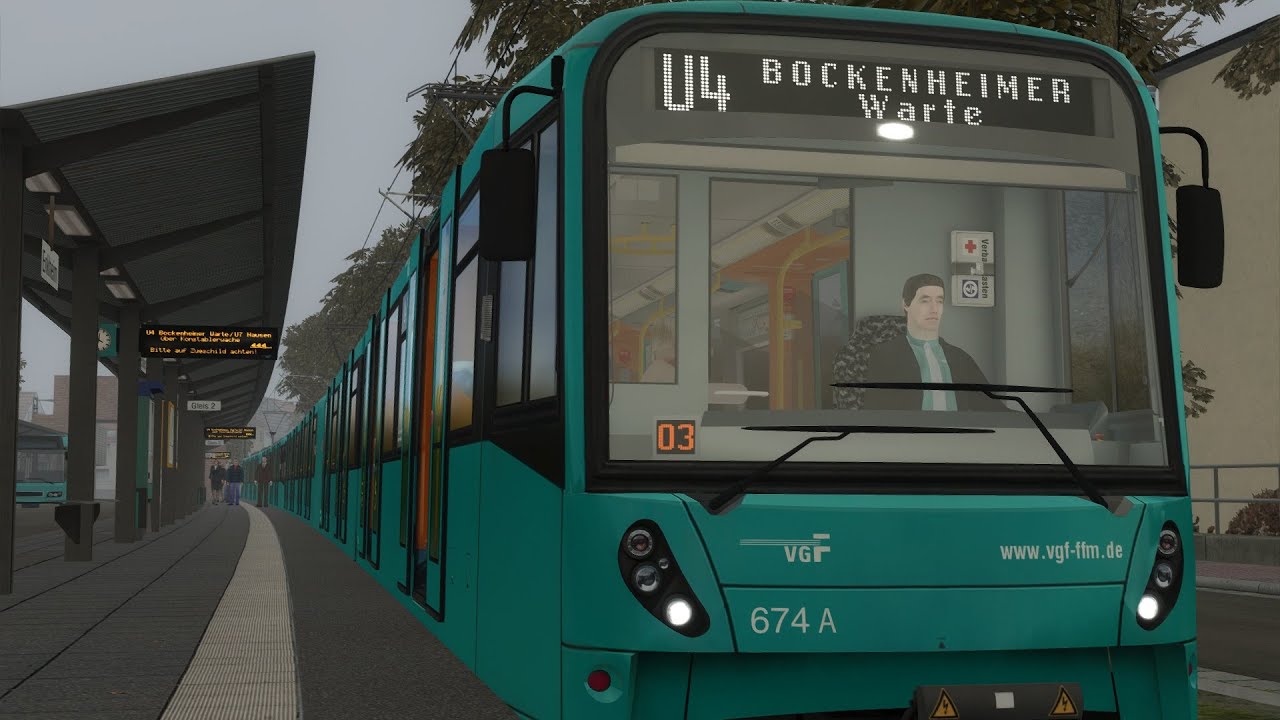 Train Simulator 2019 U Bahn Frankfurt 2 Train Simulator 2019: Frankfurt U-Bahn - U5-50 - U4 Enkheim to