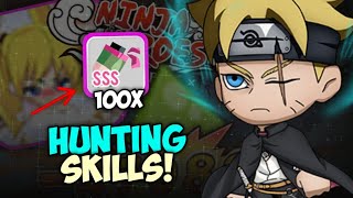Gacha 100x Scroll SSS Demi DoT Super Sexy | Ninja Heroes New Era