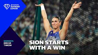 Valarie Sion starts her season with a win in Xiamen discus - Wanda Diamond League 2026