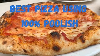 Best Pizza using 100% Poolish | Level up your Homemade Pizza