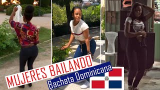 MUJERES bailando bachata DOMINICANA 🇩🇴