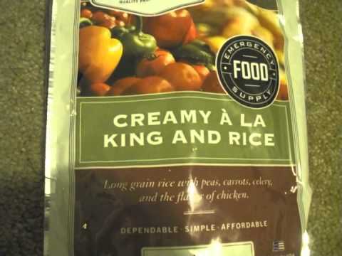 Wise Food Storage Entree Review Part 1 - YouTube