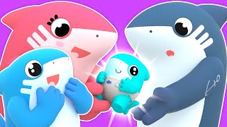 ¡Bienvenido a casa de Baby Shark! Canción de amor de Papi y Mami | Mamá está embarazada | Canciones