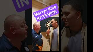 The Game Against Mvg.... #darts #pdc #mervynking #interview