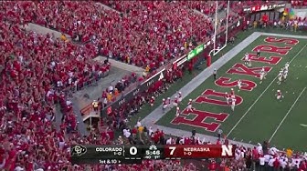 Pick-6 For Nebraska vs. Colorado | Nebraska Football | 09/07/2024 thumbnail