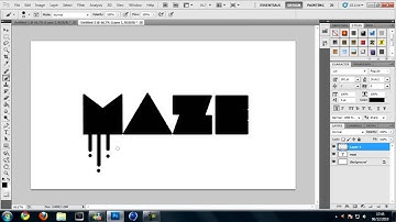 MAZEgraphics | Tutorial | Dripping Text Effect.