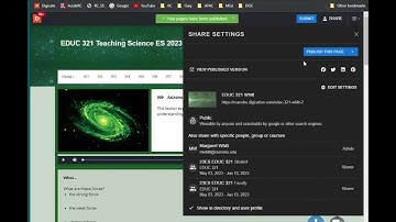 Submitting an Assignment in Digication
