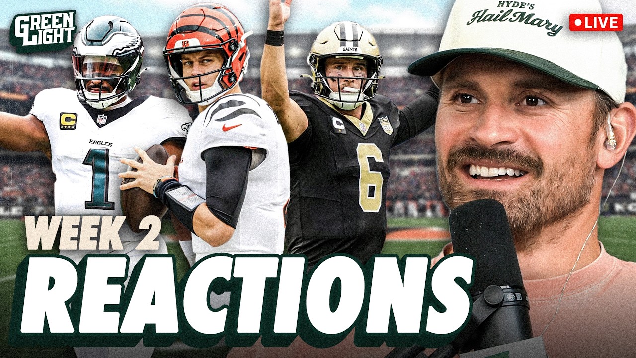 Joe Burrow Drops Texans, Jalen Hurts Delivers & Tyler Shough Rocks Ravens | NFL WK2 Reactions