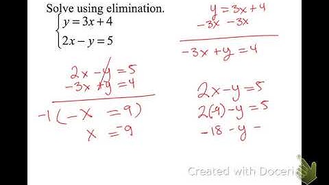 8.3 elimination-addition method for solving a system
