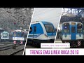 Trenes eléctricos Linea Roca 2019 -Compilado vídeos PARTE 2-