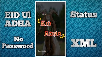 Eid Ul Adha Mubarak XML File Alight Motion   Eid Mubarak Celebration #eiduladha2023 #celebration