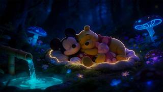 Deep Sleep Sanctuar ✨| Healing Piano & Bamboo Water Sounds | Mushroom Forest Dreamscape screenshot 5