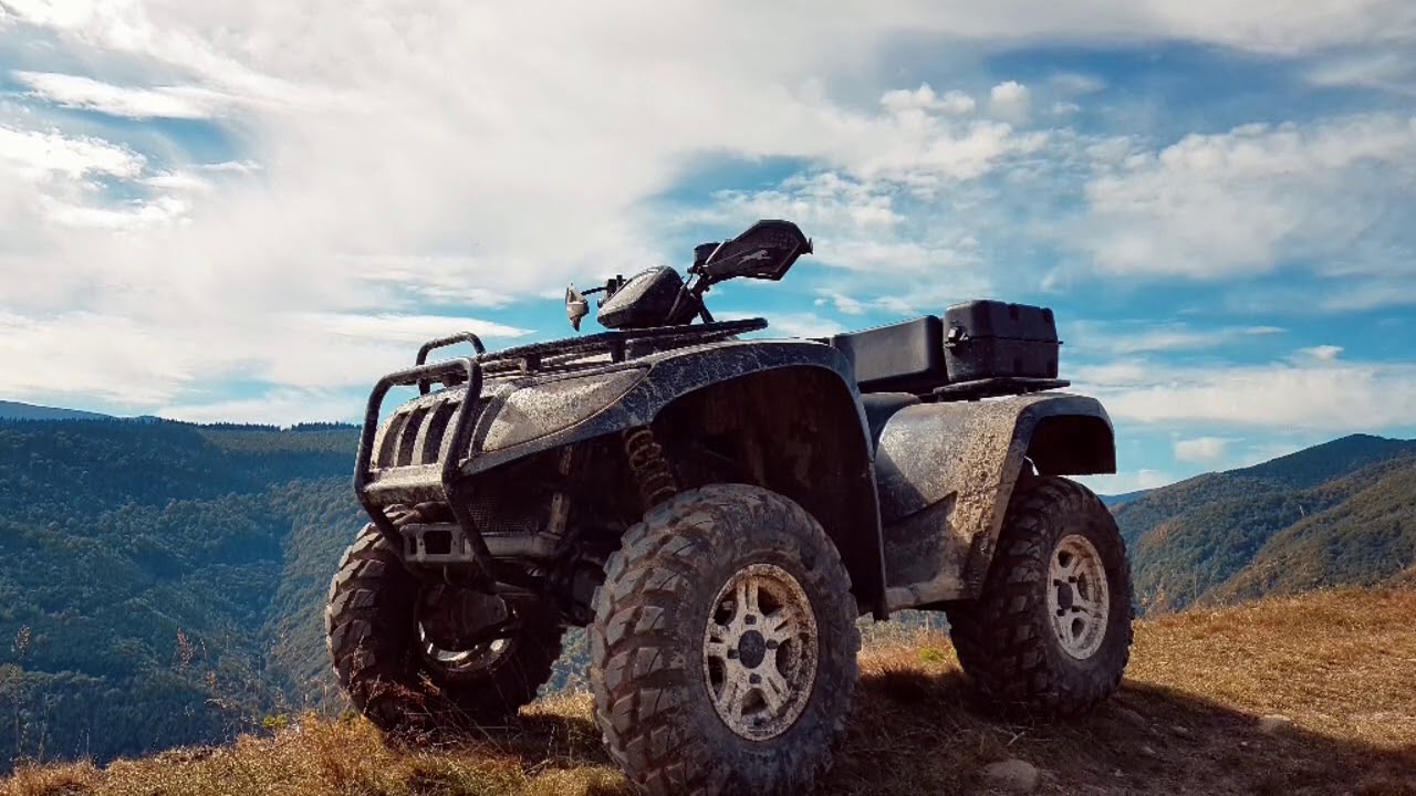 Arctic Cat 550i Xt Lof In Rumanien Karpaten Offroad Test Youtube