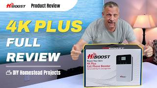 4K Plus Signal Booster Review: Unbox, Install & Test BY DIY Homestead Projects | Hiboost