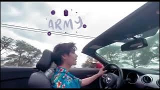 V - Travel with me | with lyrics (Full ver.)