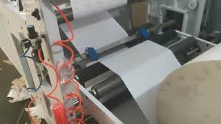 HD400 Automatic Flat Bottom Bread Food Kraft Paper Bag Making Machine With Printer