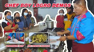 HOMEMADE HAM | RELYENONG BANGUS | CHEF BOY LOGRO COOKING DEMOS