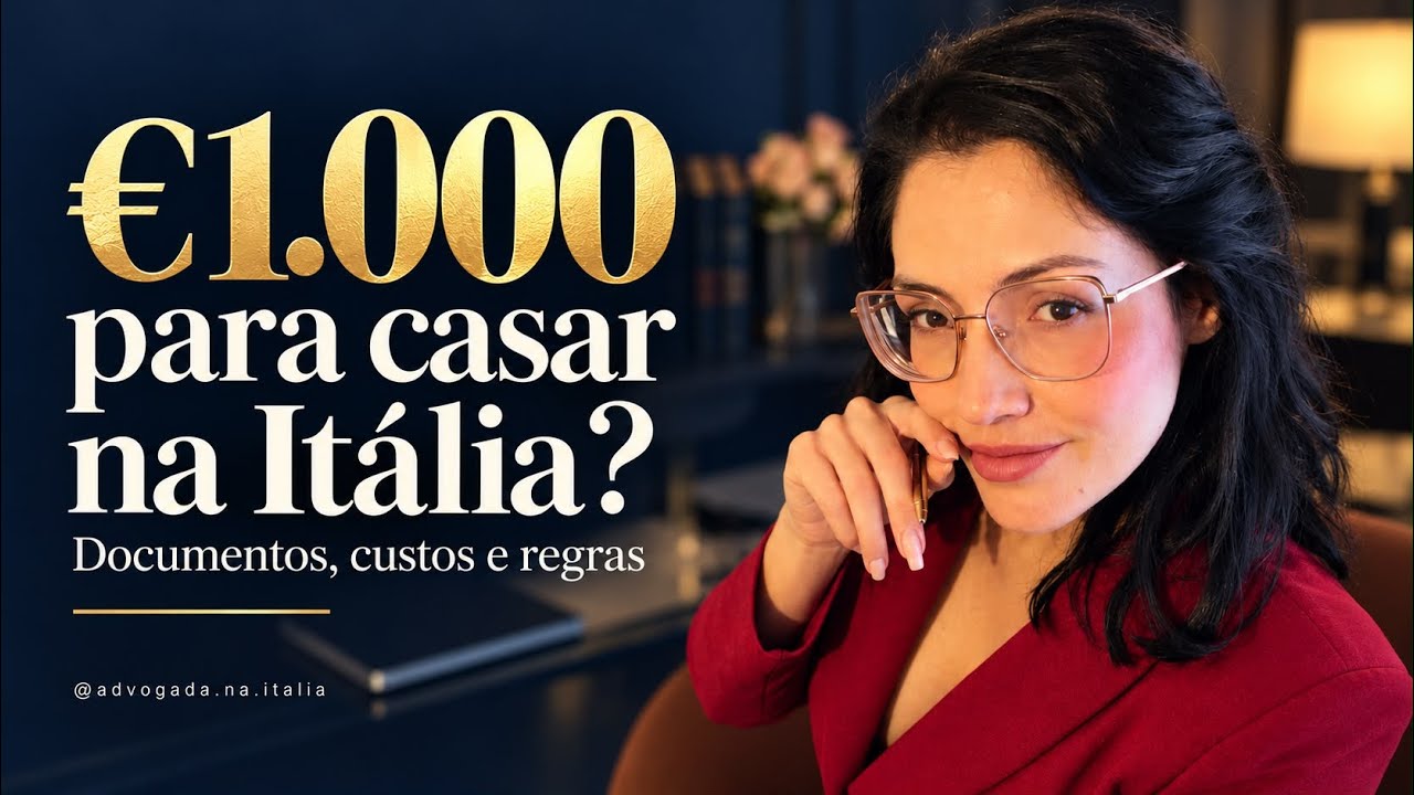 Casar na Itália sendo brasileiro: documentos, custos e registro no Brasil