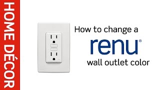 Leviton Presents: How to Change a Renu® Wall Outlet Color