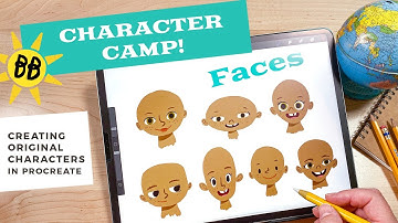 Procreate Character Camp! // How to Draw Faces