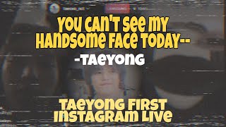 [ENG SUB ½] Taeyong First Instagram Live | 210324