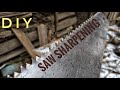 How to sharpen a saw like a pro