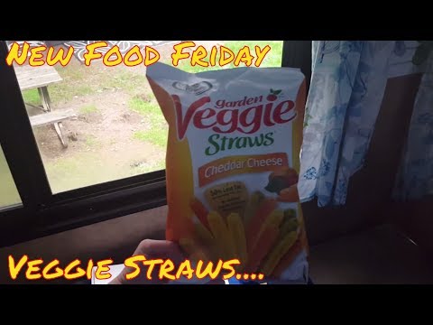 New Food Friday | Taste Test | Cheddar cheese veggie straws..