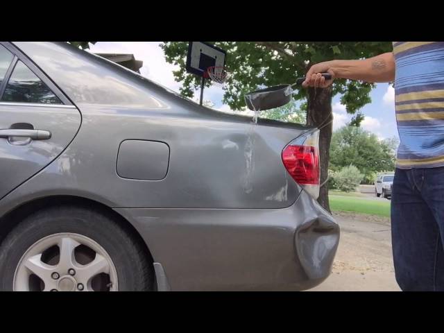 LifeHacks - Using Boiling Water to Get Car Dents Out