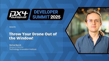 Throw Your Drone Out of the Window! - Michał Barciś, Technology Innovation Institute