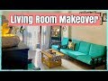 Living Room Makeover | Rental Friendly | Small Indian Living Room Makeover