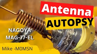 RADIO HAM: Antenna Autopsy NAGOYA MAG-77-EL teardown and repair.