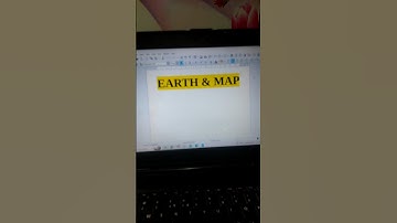 Earth & Map का Symbol कैसे बनाए in Libreoffice Writer #shortvideo #libreoffice#computertricksandtips