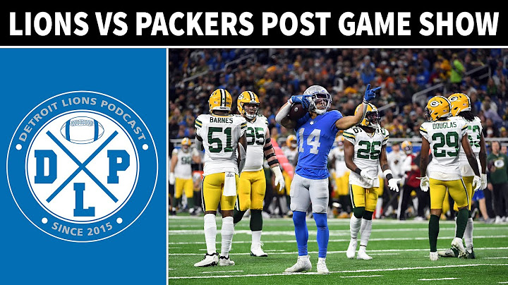 Green Bay Packers Post Game Show | Detroit Lions Podcast Reacts