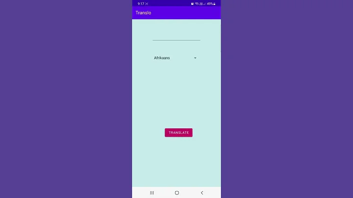 Translo app / CSIS401 / by Mohannad Odeh, Mohammed...