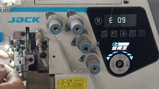 Hướng dẫn sửa lỗi E09 máy JACK C7
