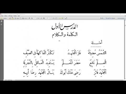 مبادئ دروس العربية للشيخ محيي الدين عبد الحميد رحمه الله 1