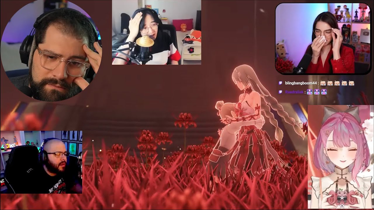 명조 2.5 스토리 외국인 리액션 모음 | Streamers react to wuwa 2.5 story.