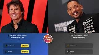 Full Tom Cruise vs Will Smith: Who's The REAL Box Office King $11.5B vs $9.3B Showdown! News
