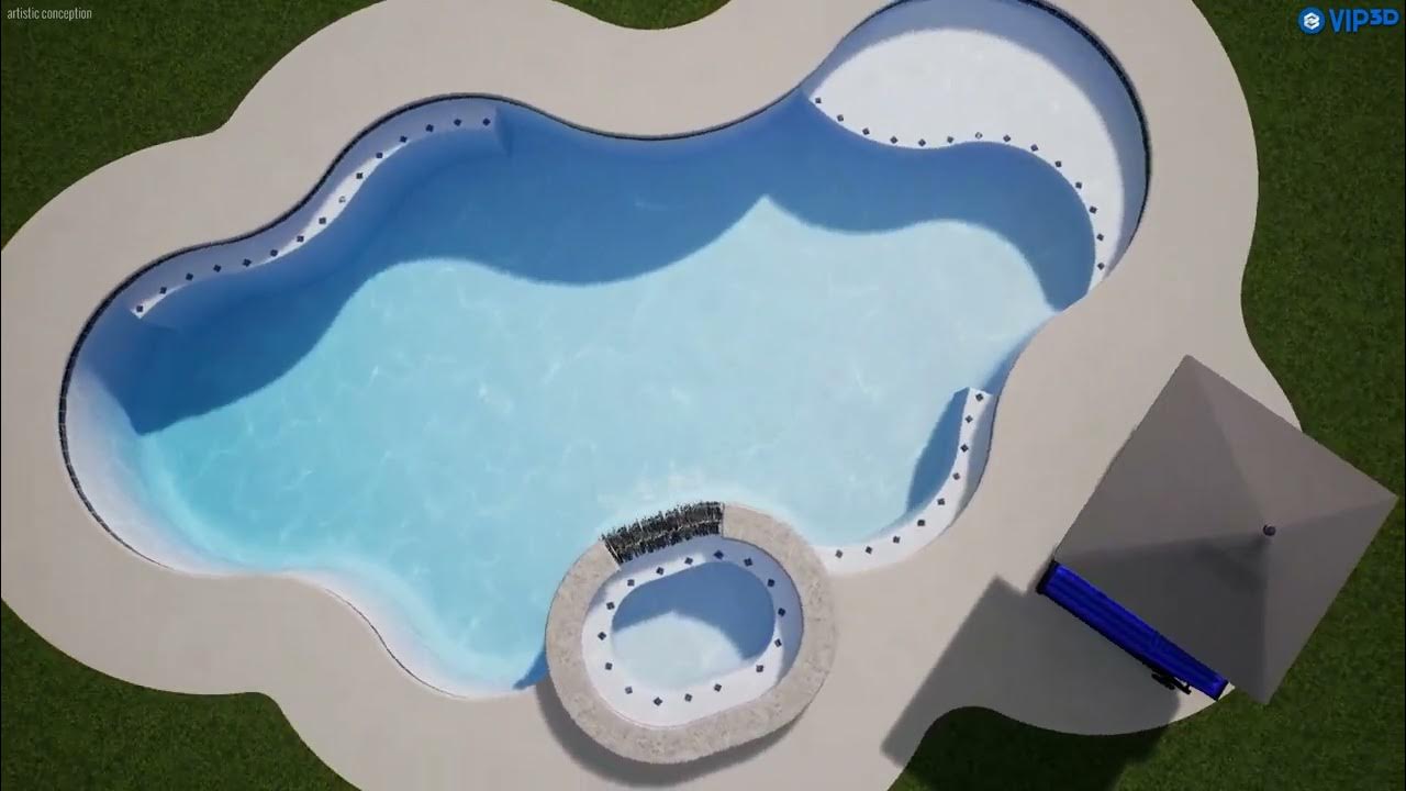 Black Diamond Pools and Concrete Inc. Design 219 YouTube