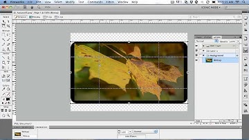 Fireworks CS5:  9-Slice Scaling