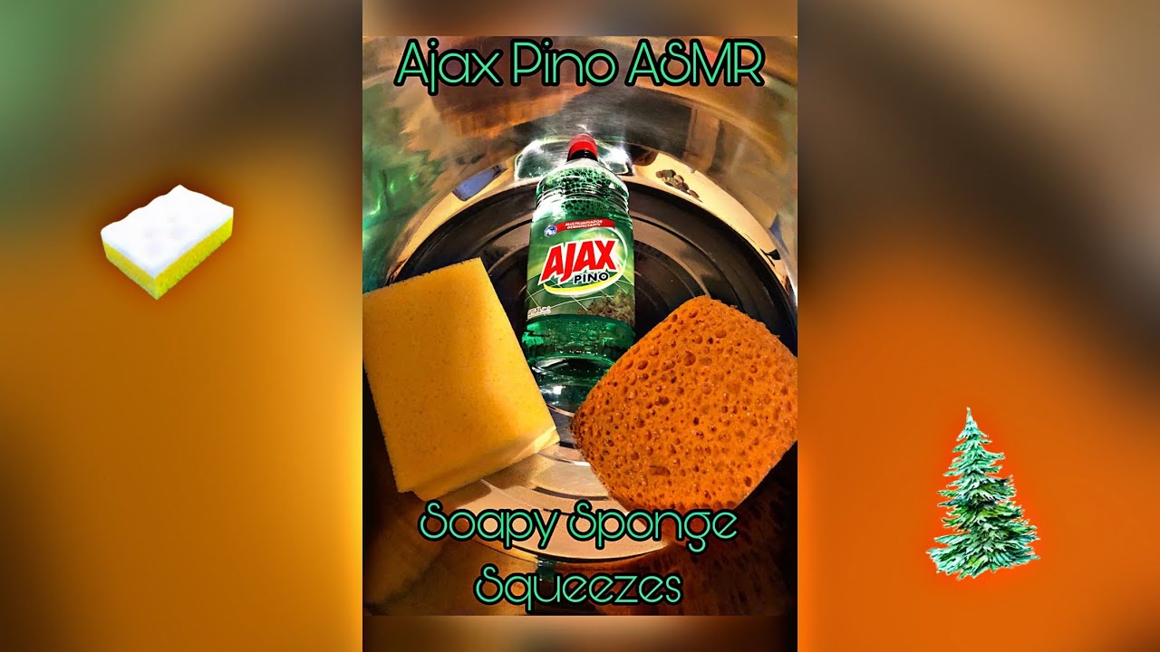 ASMR~Ajax Pino~Soapy Sponge Squeezes~Sudsy Rinsing #ajaxpino #asmr #