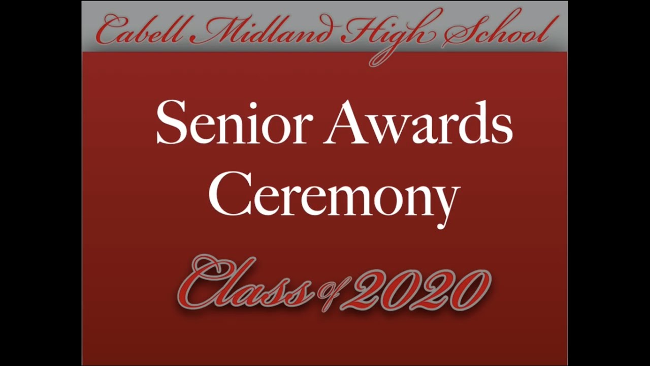 Cabell Midland High School Senior Awards Ceremony 2020 - YouTube