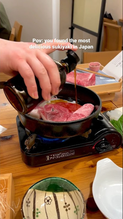 The Best Sukiyaki in Japan π―π΅π