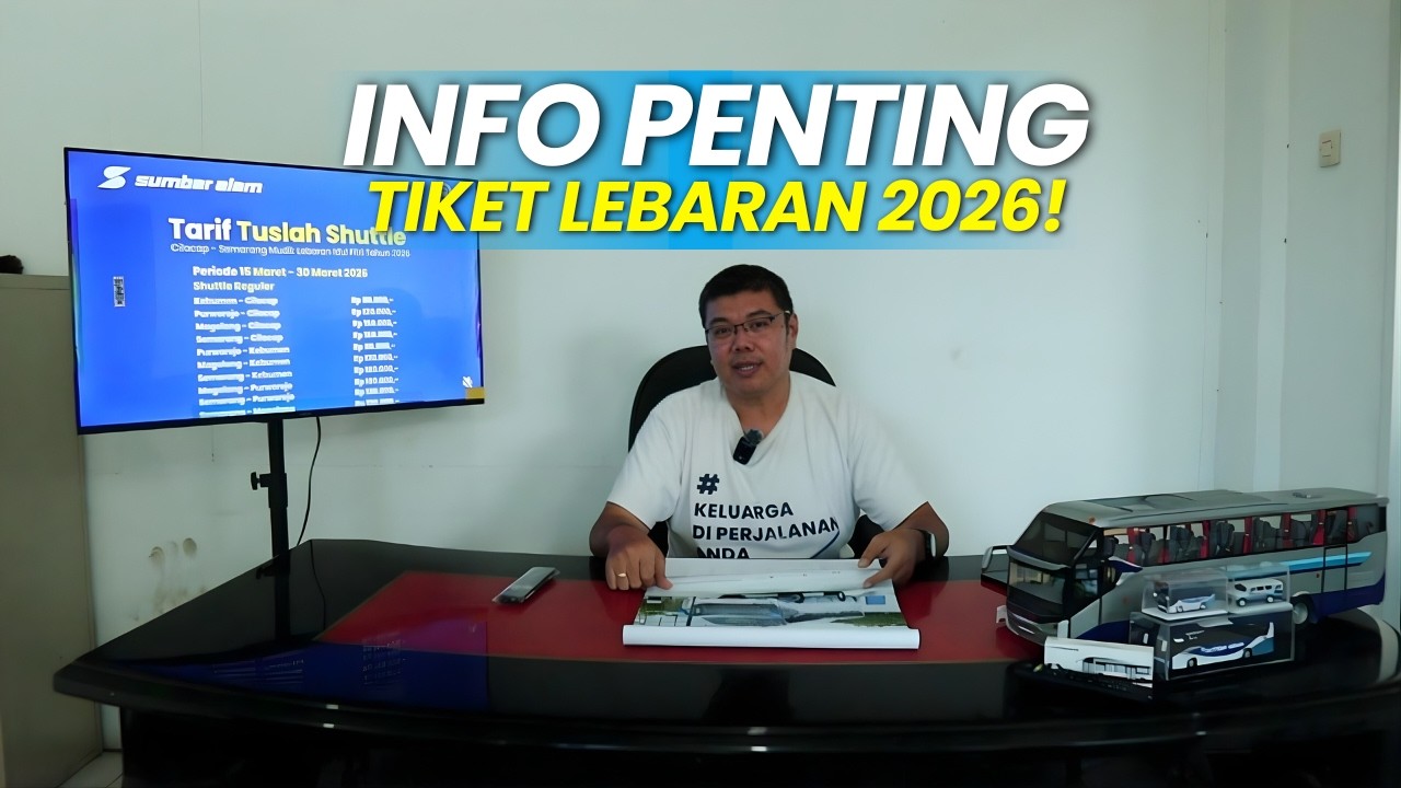 SEBELUM KEHABISAN! | Tarif Tiket TUSLAH Sumber Alam 2026