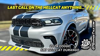 2024 Dodge Durango SRT Hellcat | The Last Call of the Hellcat Engine