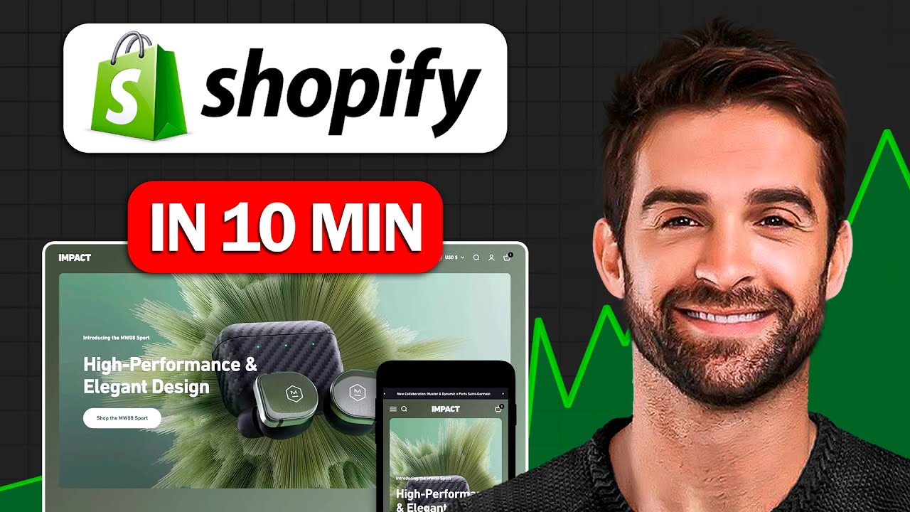 Shopify Tutorial for Beginners 2026 (Setup Your Store In Minutes) - YouTube