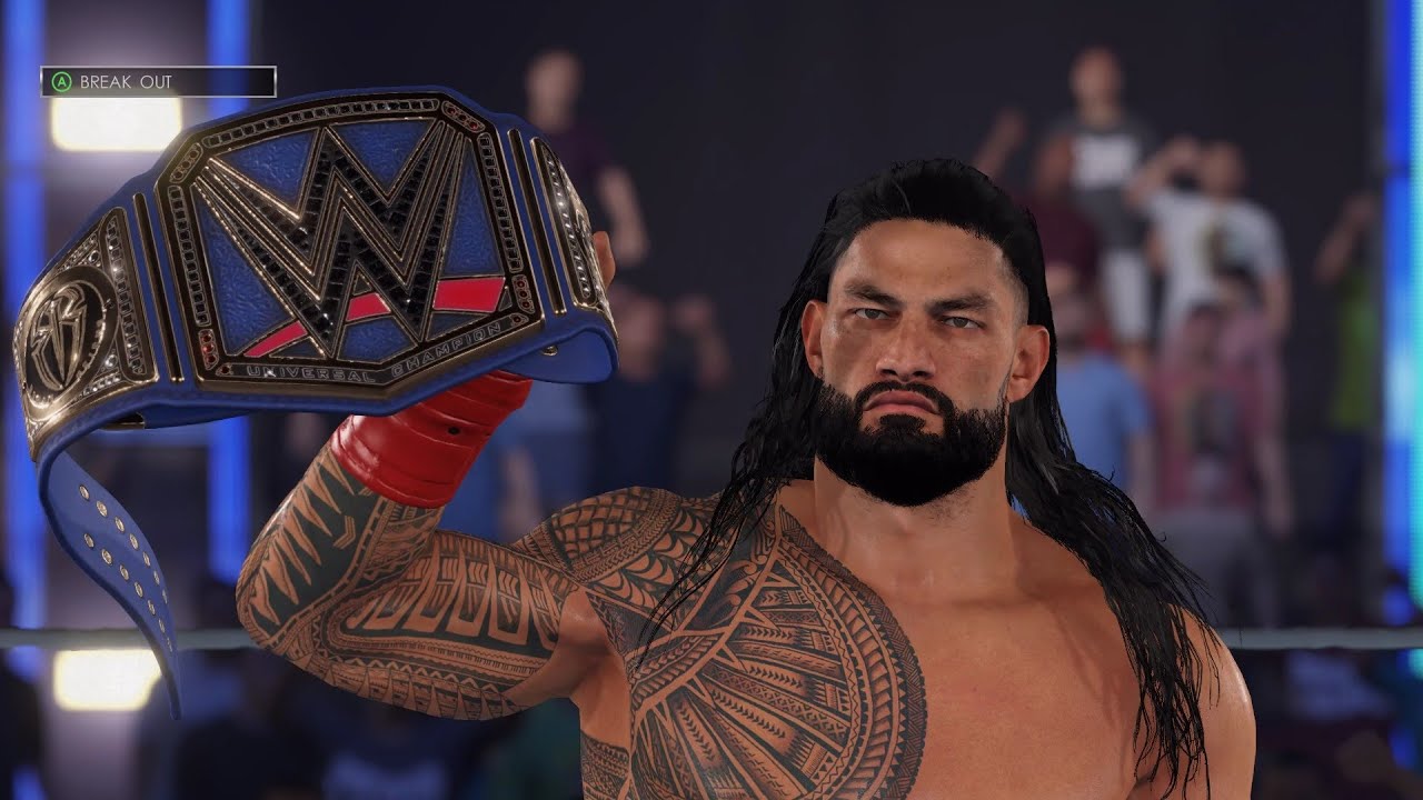 WWE 2K22 Sheamus vs Roman Reigns Universal Championship Extreme Rules 1